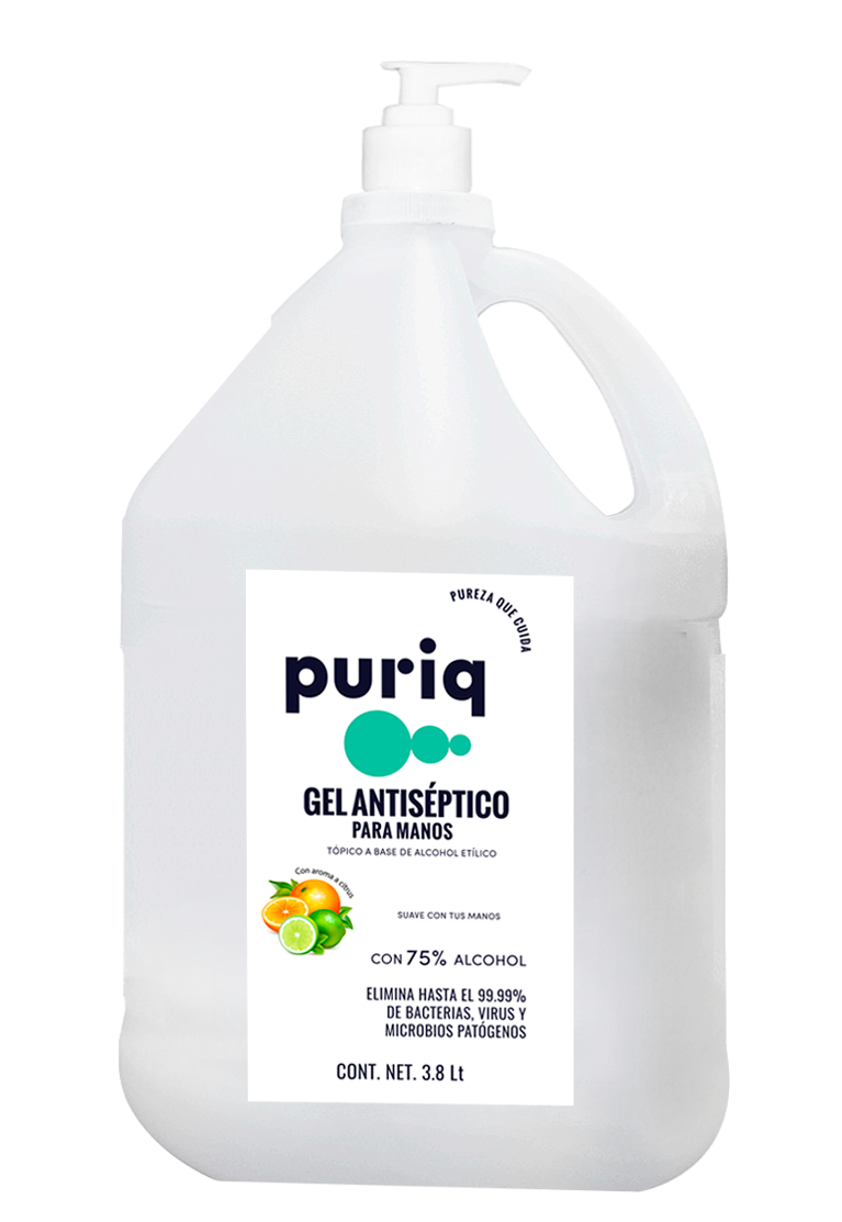 gel antiséptico 3.85L